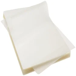 100pcs A4 plastic laminated bag, 12.2 x 8.7 inch laminated paper, 3 mm thick, 100 sheets, transparent