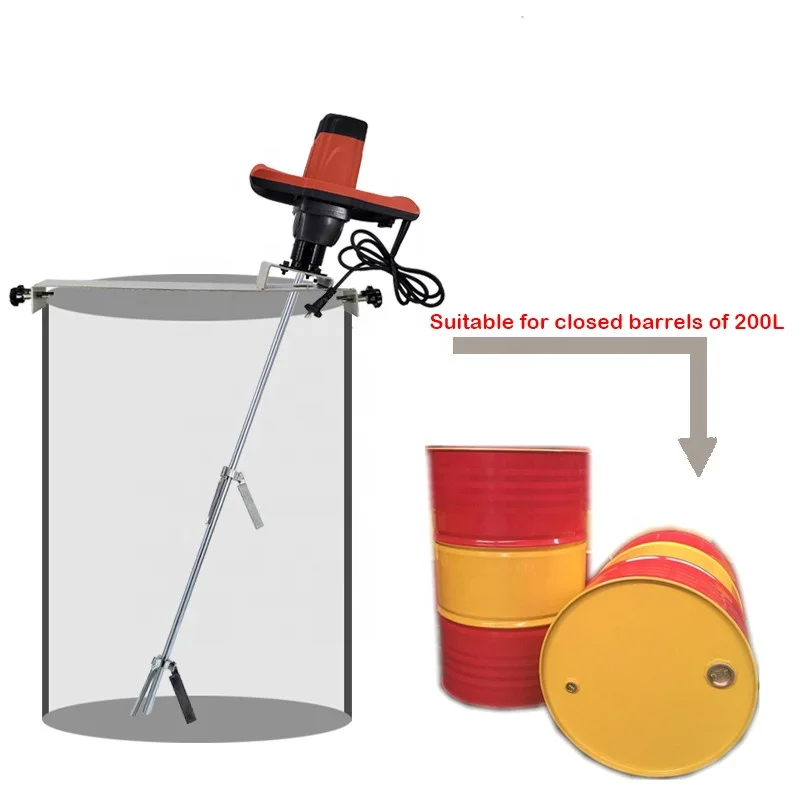 High quality Multi-Function Ibc Mixer/1000 L electric Lift Mixer 1 Ton IBC Barrel With Mixer/Air Lift Agitator