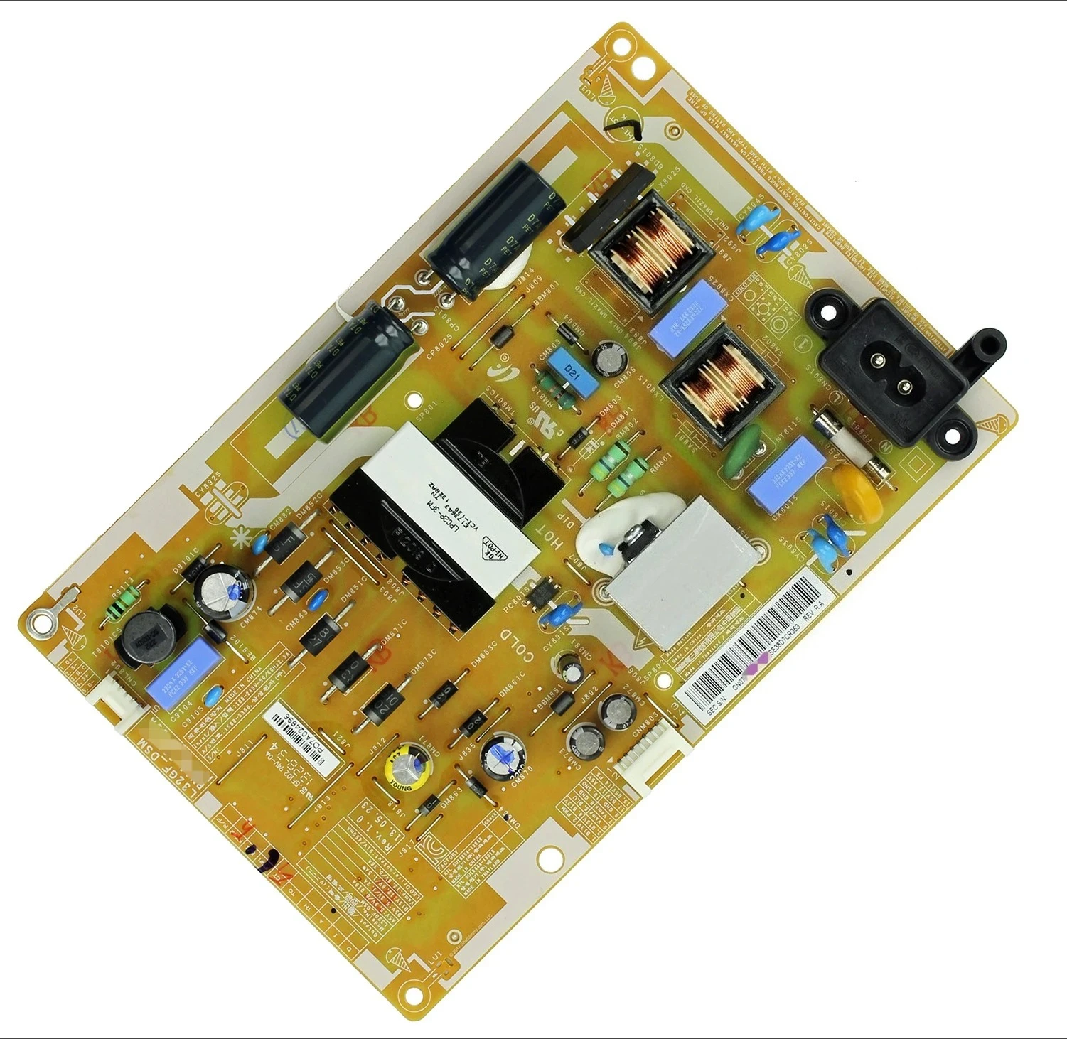 

BN44-00665A = BN44-00493A for Samsung Power Supply Board is for UN32FH5203G UN32EH5300F UE32EH5000K UE32EH5000W UE32EH5305K