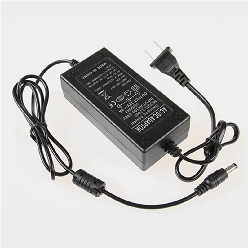 AF90-12V 5A محول الطاقة 18 فولت 24 فولت 36 فولت 6A 3A 4A شاحن مصباح مع محرك مضخة مياه مكبر كهربائي عرض الصوت الولايات المتحدة التوصيل #5