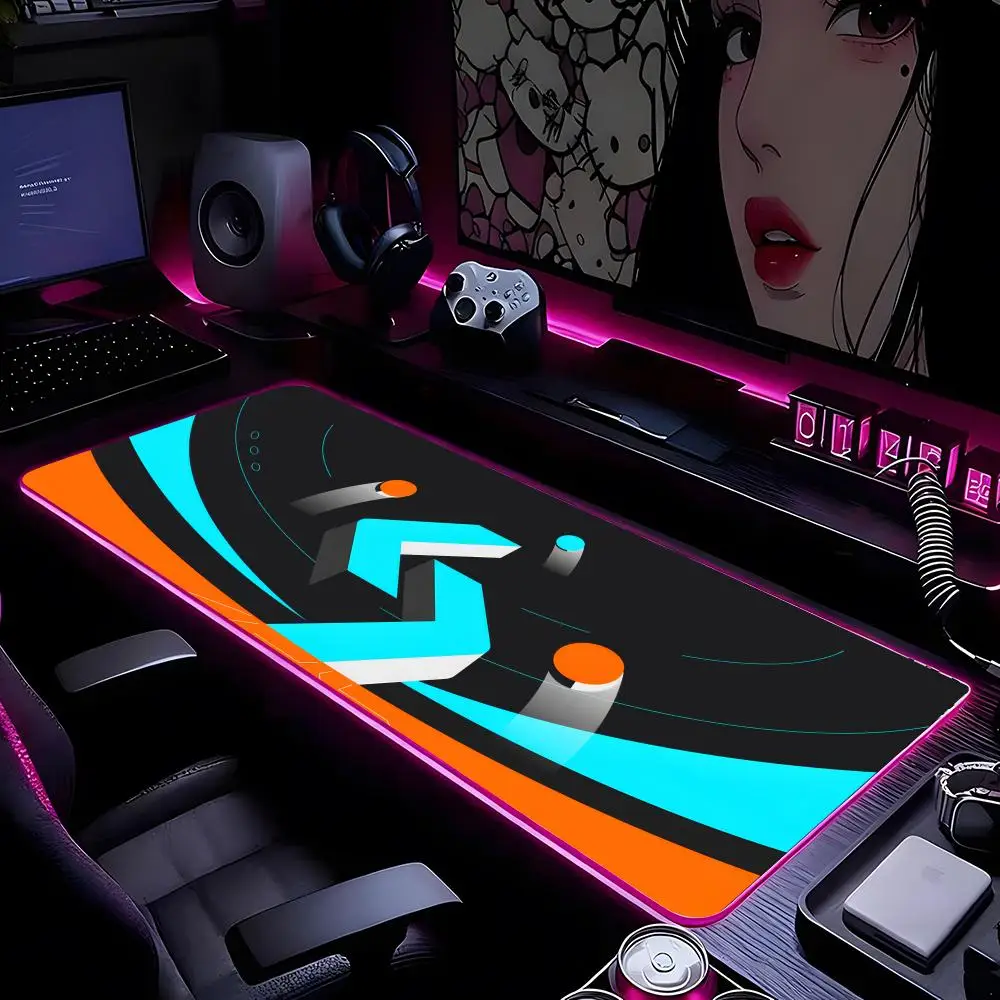

Bitcoin Logo Mouse Pad Mousepad HD Printing Computer Gamers Locking Edge Non-slip RGB Mouse Pad XXL90x40cm Keyboard PC Desk Pad