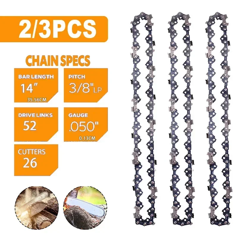 14 Inch Metal Chainsaw Chain 3/8