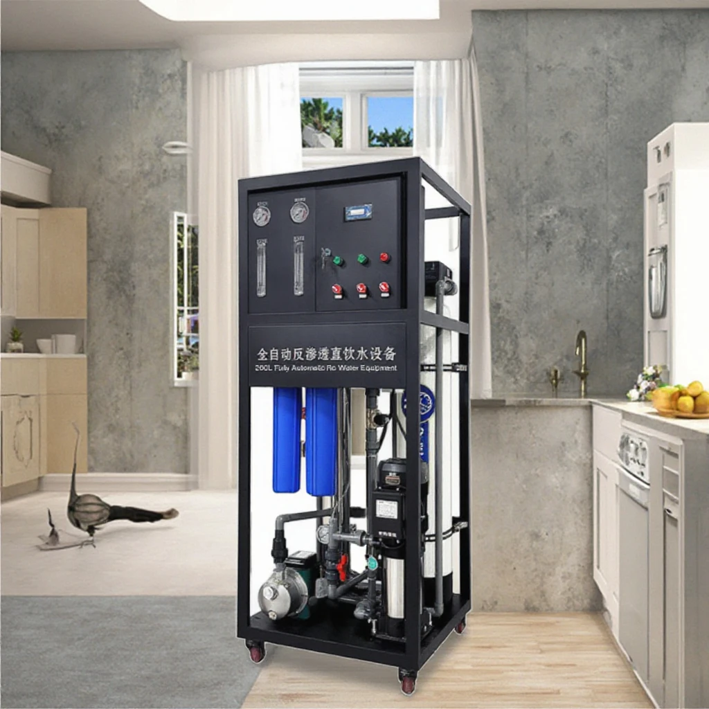 

250LPH To 500LPH Uv Ro System Drinking Water Purifier Industrial Reverse Osmosis Machine