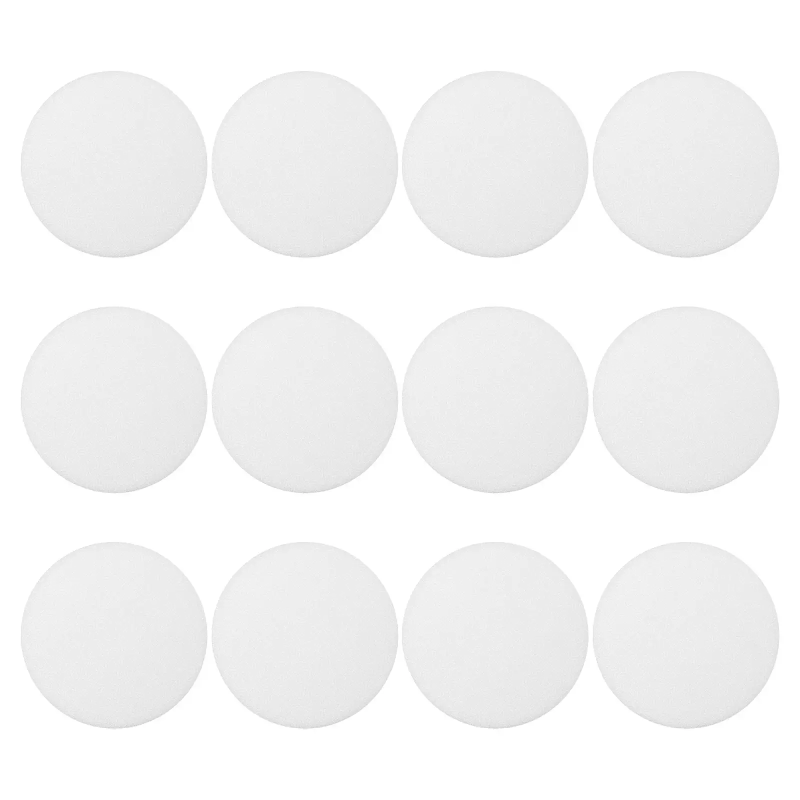 12Pcs Plastic Ceiling Light Shade Round Anti Glare Diffuser Cover Recessed LED Lamp Shade Even Soft Lighting for Office