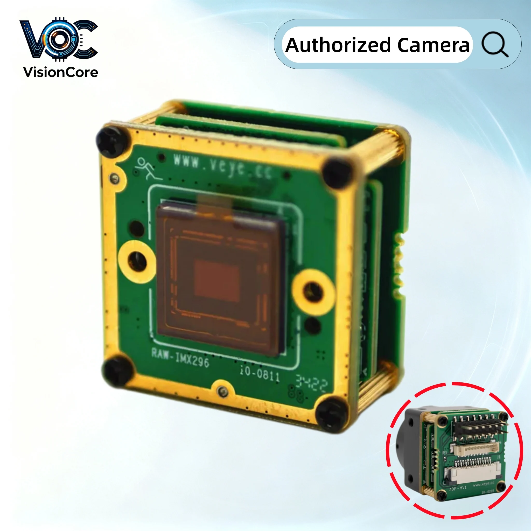 VEYE Global Shutter Machine Vision MIPI CSI-2 Camera, MV-MIPI-IMX296M  MV-MIPI-IMX287M for Raspberry Pi and Jetson NX and Nano