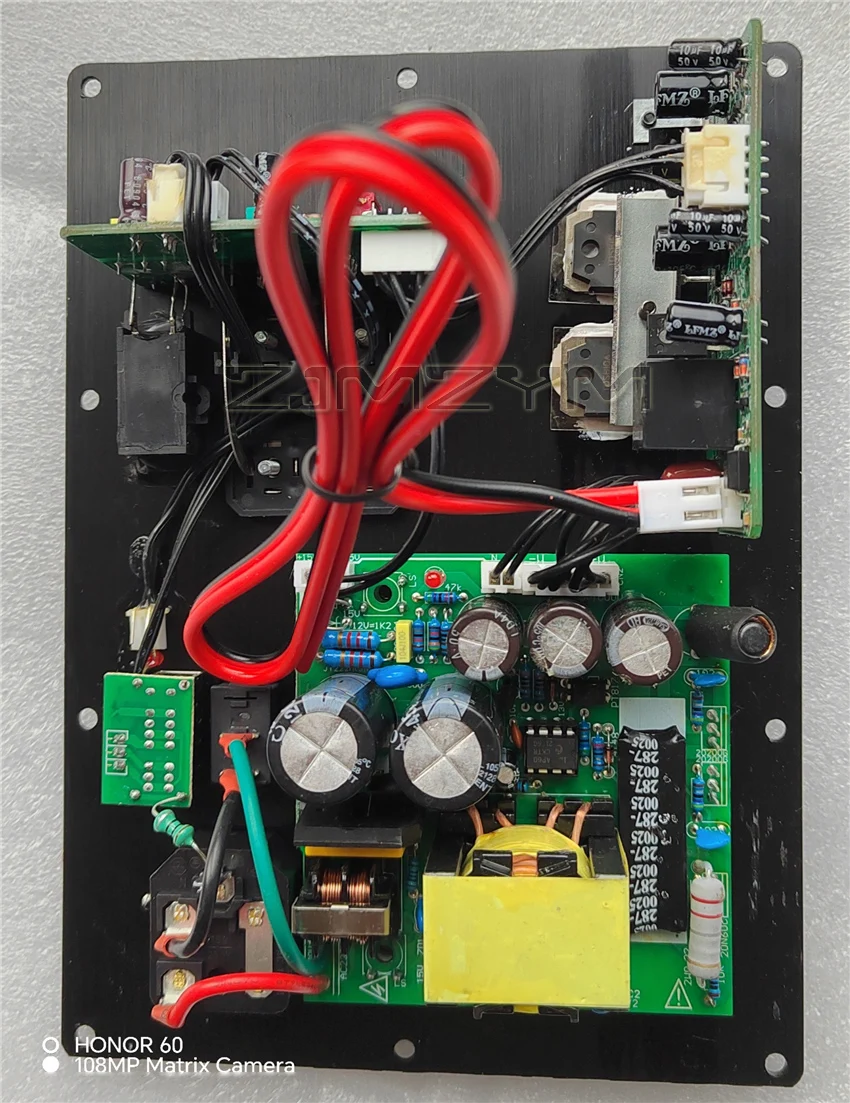 Leistungsstarkes Bass-Verstärkerboard Subwoofer-Verstärkerplatine 30-150HZ Aluminiumlegierung 110V-220V 5198/1941 Leistungsröhre – Detail 3