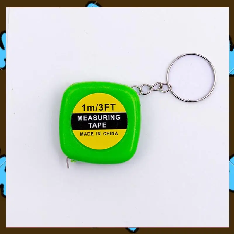 

Promotion! Mini Tape Measure With Free Steel Tape Measure Metric And English Dual System Portable Exquisite Hanging Buckle