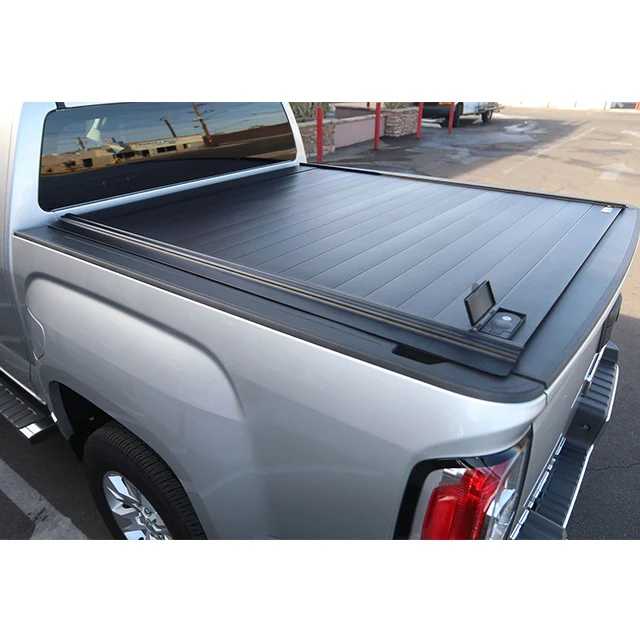 

KV8805 roller lid shutter pickup truck bed cover hard aluminum retractable tonneau for 2020-2022 colorado 6ft