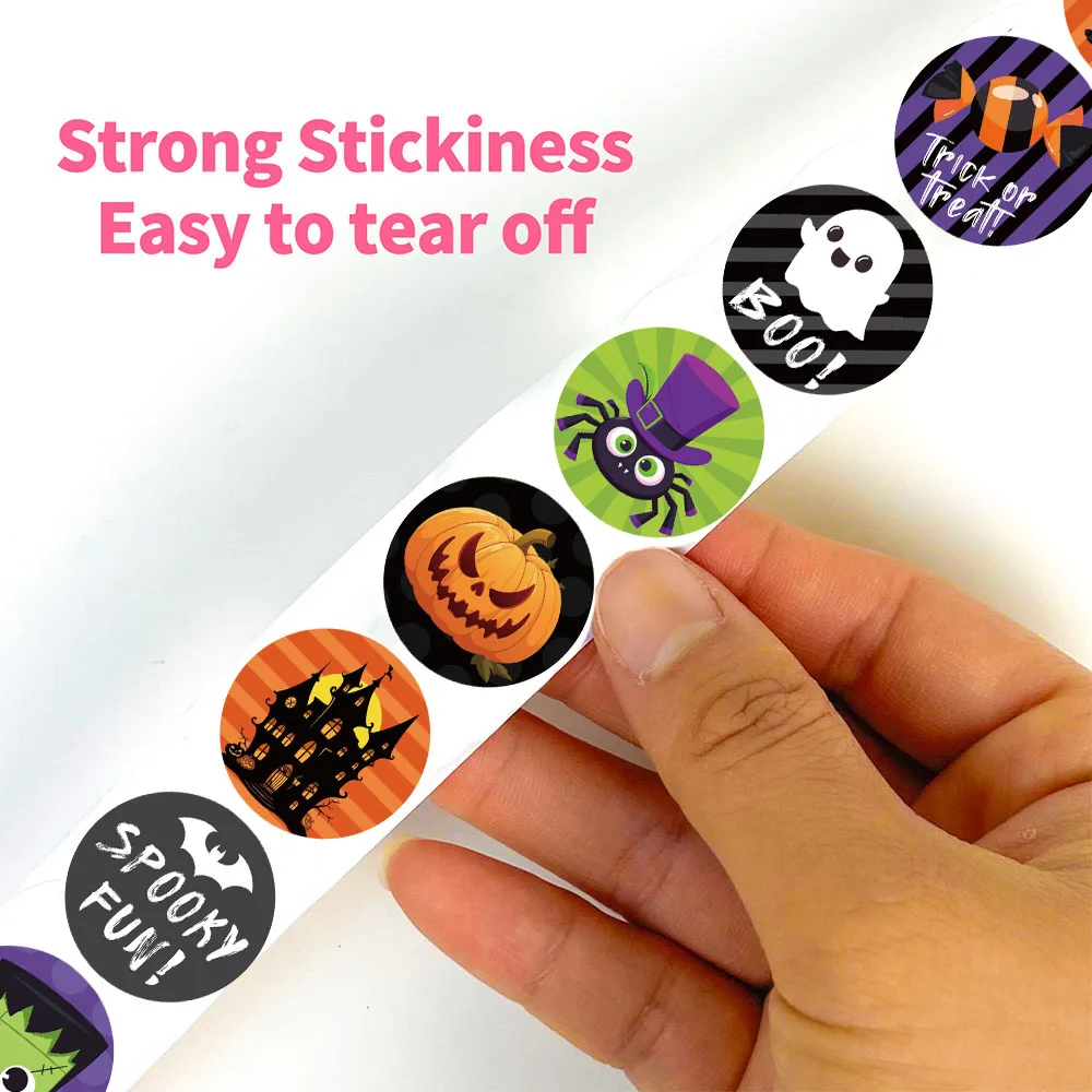 500/2500 SZTUK Naklejek na Halloween, Naklejki na Laptopa, Bagaż, Personalizacja, Deskorolka, Do Salonu, Do Domu, Naklejki Harajuku