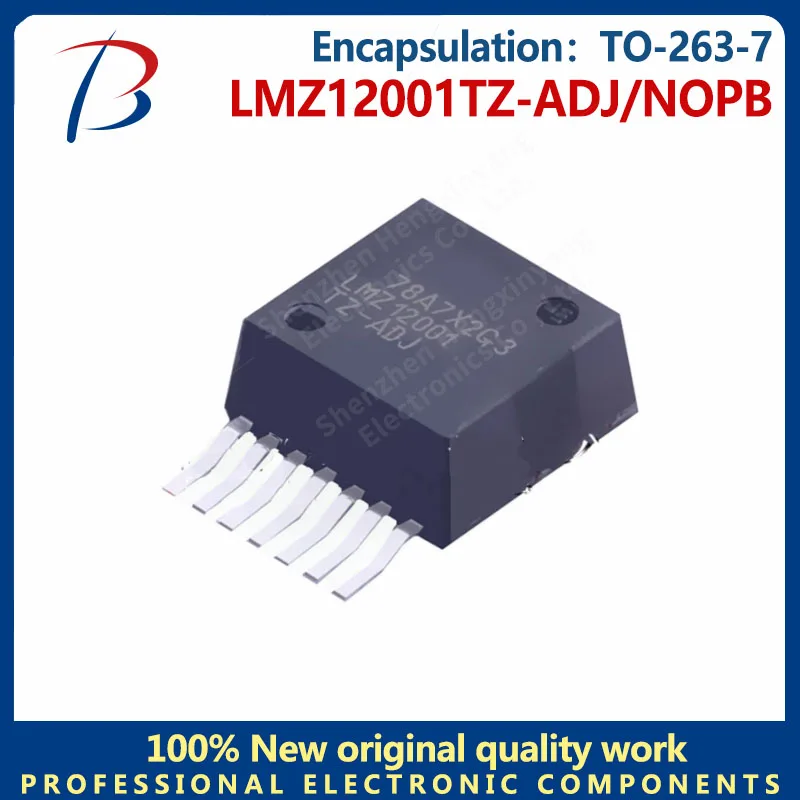 1PCS LMZ12001TZ-ADJ/NOPB package TO-263-7 800mV~6V 1A adjustable switching regulator