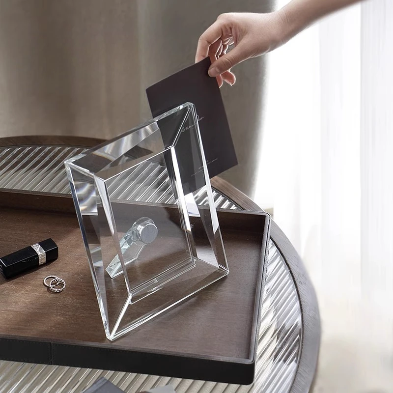 

Crystal photo frame table, wedding photo 6-inch 7-inch picture frame decoration