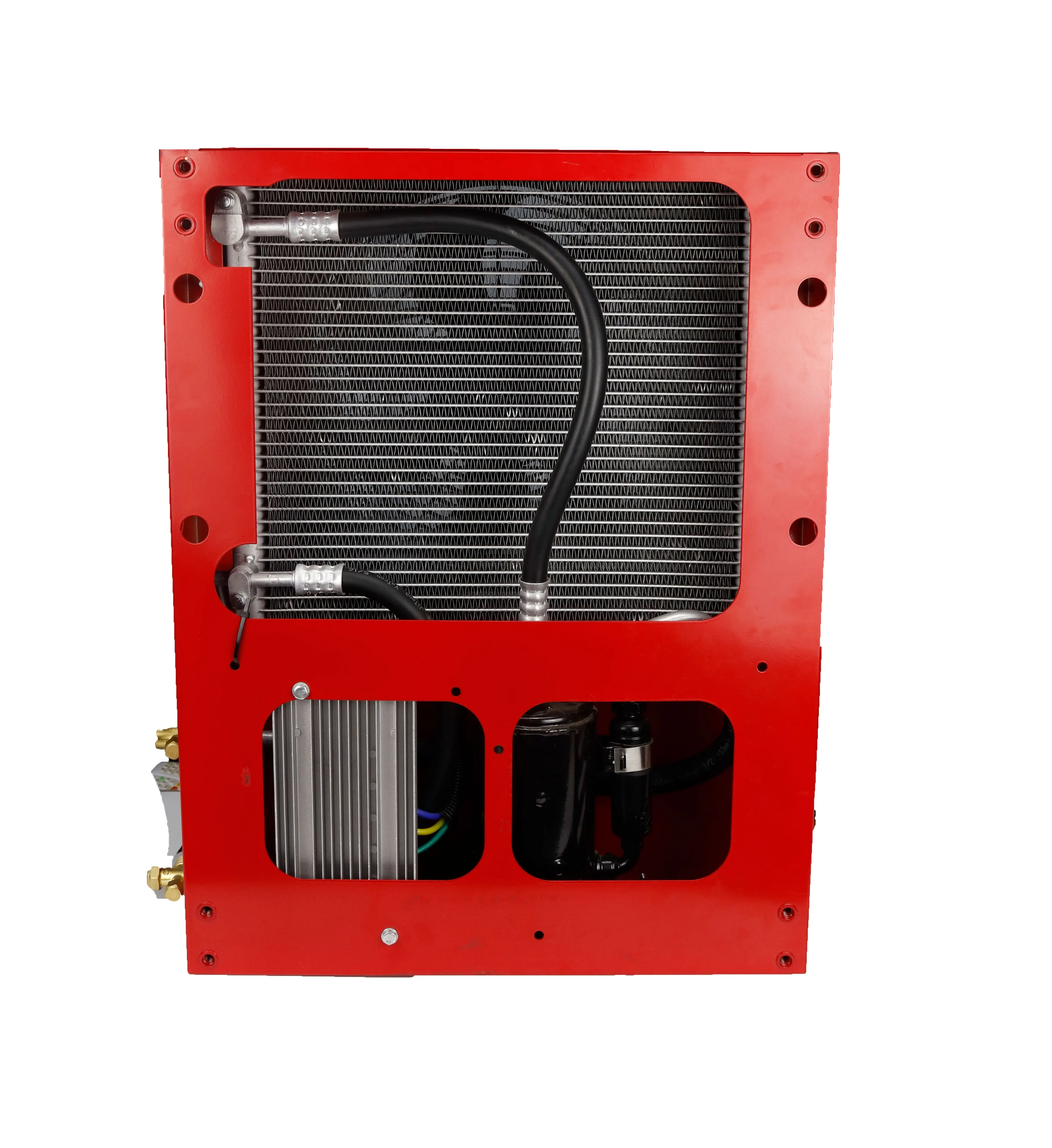 Semi-tractor passenger car caravan car air conditioning system 12v general truck cab air conditioner