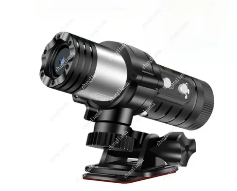 DV5000 high definition camera flashlight style motorcycle bicycle outdoor riding helmet recorder sports camera