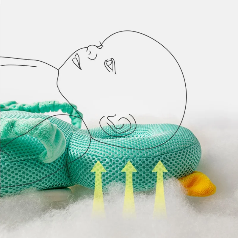 مسند رأس آمن لعشاية الأطفال الرضع لتعلم المشي ومنع السقوط. وسادة حماية لخطوات تعلم الطفل لمنع المطبات