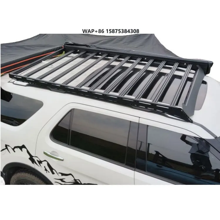 

New Hot Sale Stainless Steel Aluminum Bracket Removable Universal Luggage Car Roof Rack