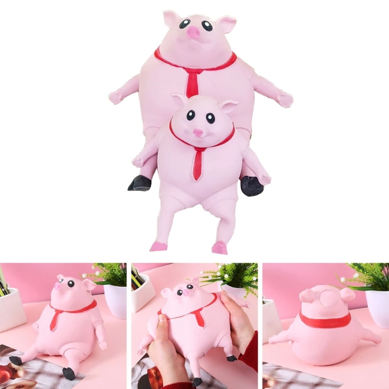 

New Pink Pig Fidgets Toy Pinches Anti-Stress Toy New Year Party Gifts