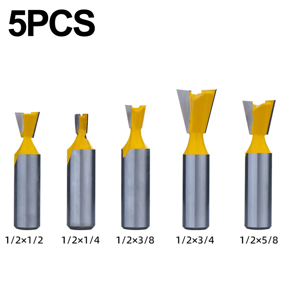 

Фреза для прорезывания ласточкин хвост для врезки и шипов, деревообработка, совместимая с резьбовыми станками, хвостовиком 1/2 дюйма