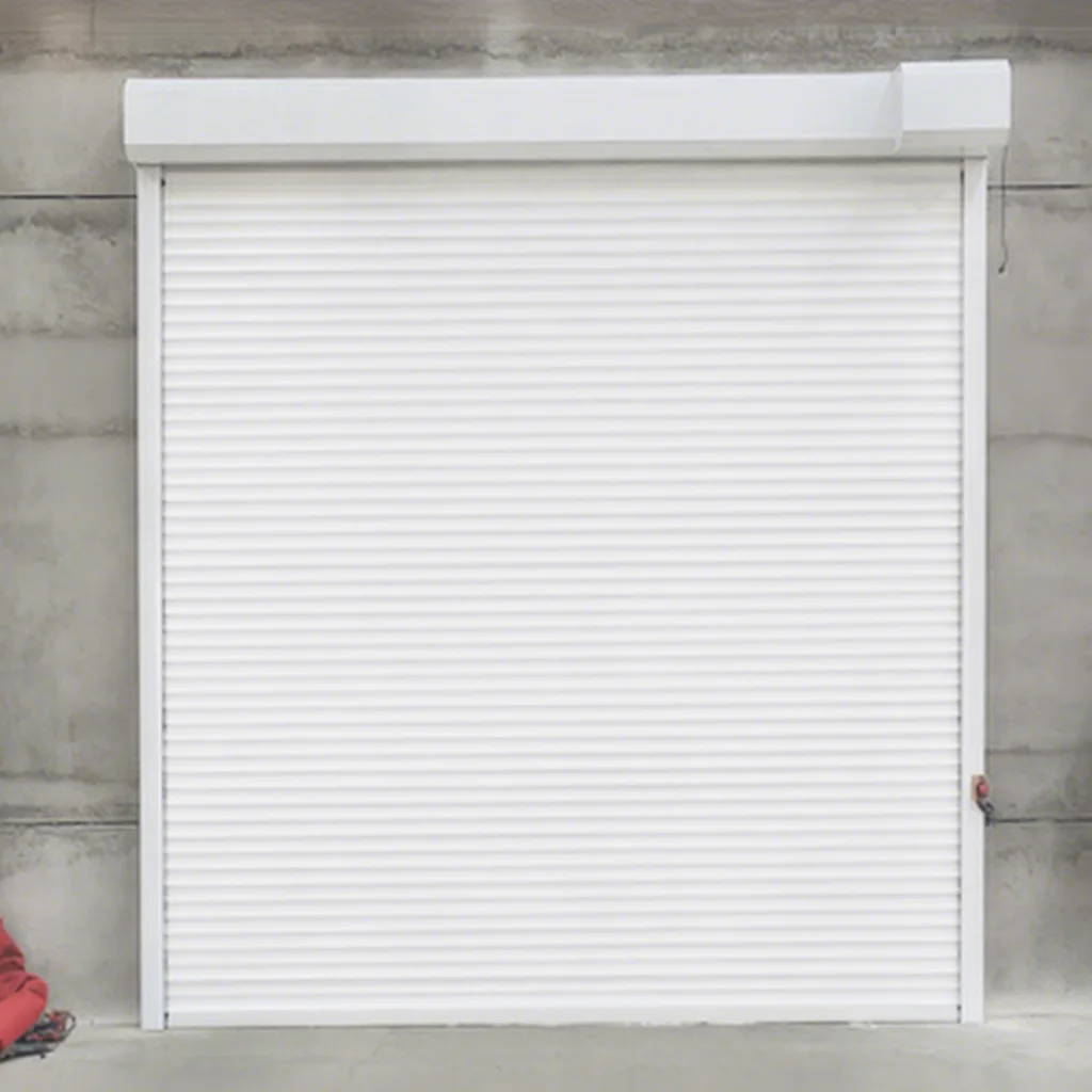 Customized Modern Style Aluminium Alloy Roll-Up Garage Doors Windproof Roller Shutters for Unique Commercial Properties
