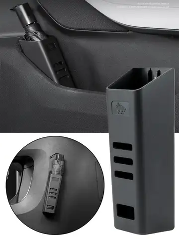 Umbrella Organizer Multi-Purpose Car Rain Umbrella Storage Box Cup Bottle Holder Storage Rack Car Interior Accessories