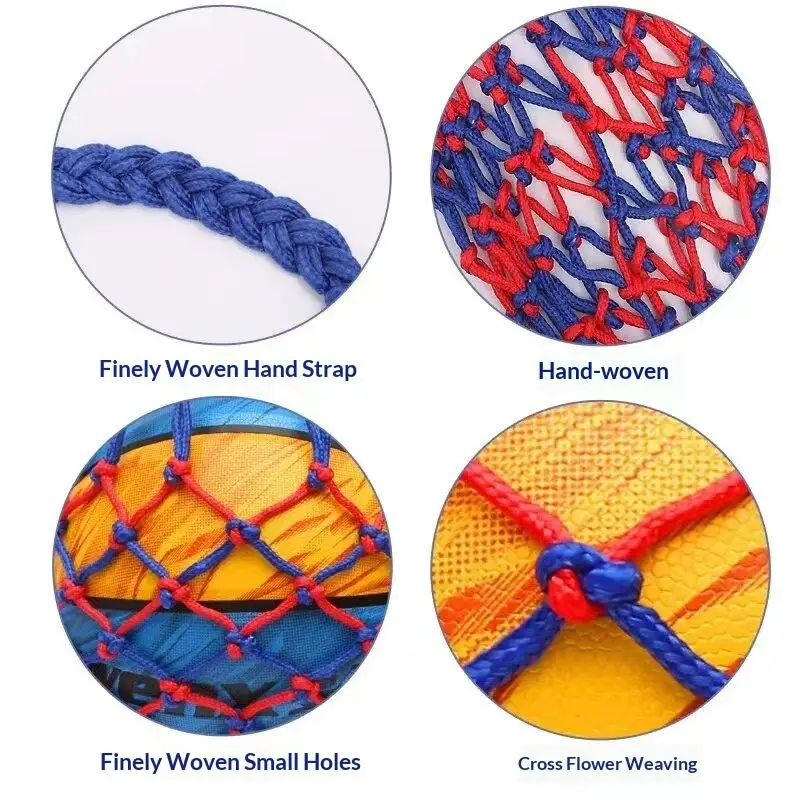 

*Wholesale Football Net Bag Nylon Bold Storage Single Ball Carry Portable Equipment Outdoor Sports Soccer Basketball Volleyball
