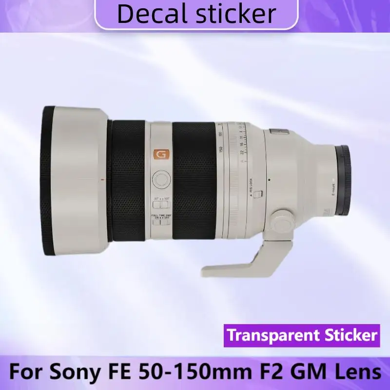 

For Sony FE 50-150mm F2 GM Transparent Lens Sticker for Sony SEL50150GM Lens Premium Cover Film FE50-150F2 Wrap Cover