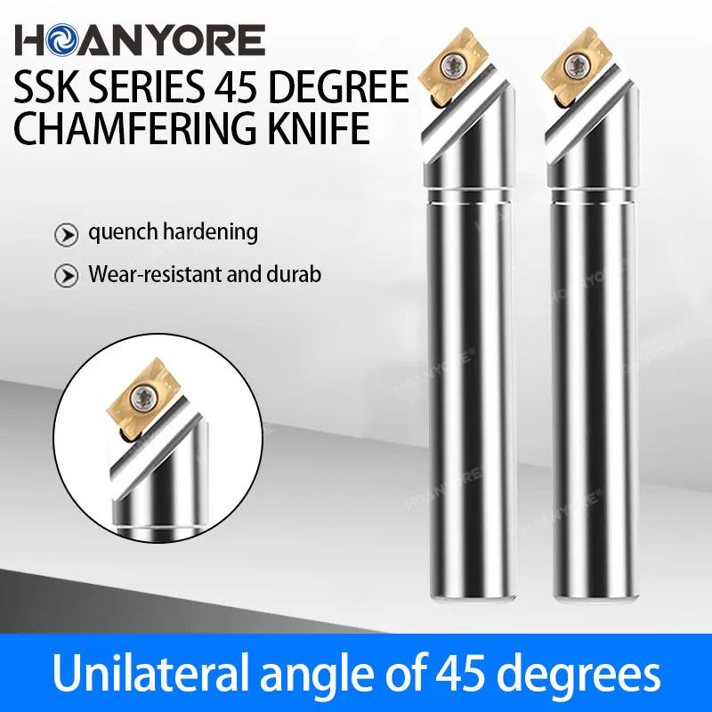 

SSK CNC chamfering tool holder APMT1135 1604 disposable chamfering tool 45 degree SSK chamfering machine