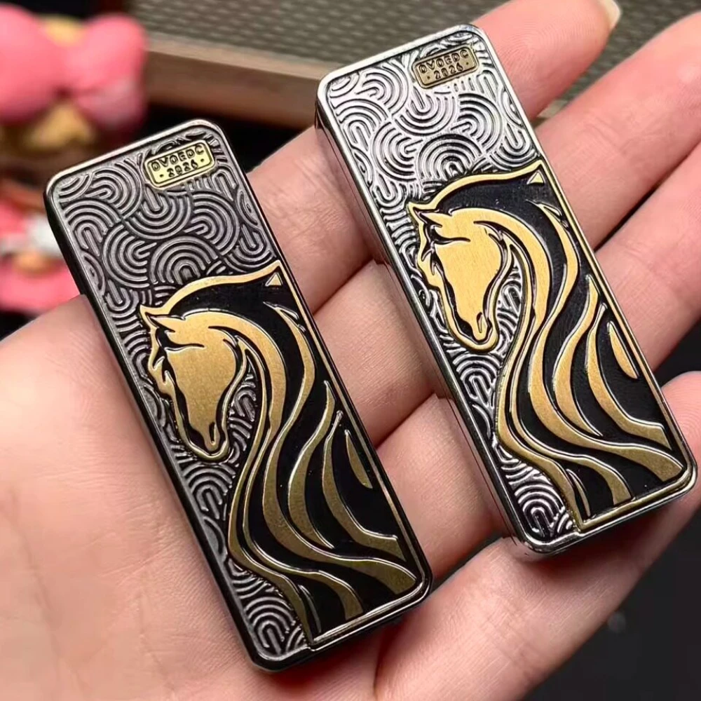 

Механический фиджет-слайдер OVOEDC Ultra-dense Clicking из нержавеющей стали, антистрессовая игрушка для взрослых, с функцией нажатия.