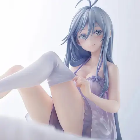 86-Eighty Six Vladilena·Milize i pyjamas 10cm Anime Flicka Figur Dockmodell Staty Skrivbordsdekoration Samla Ornament Leksaker Present 10 best sales 86 åttio animefigurer - №8