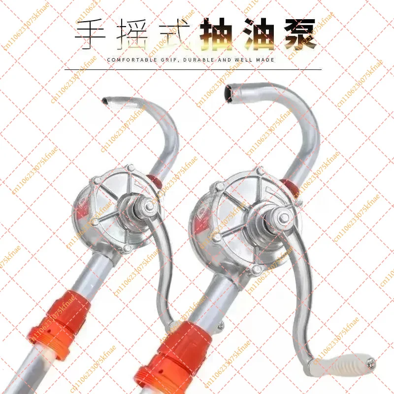 25mm/32mm Manual Rotary Hand Oil Pump Heavy Duty Drum Barrel Pump Diesel Gas Fuel Transfer Tool
