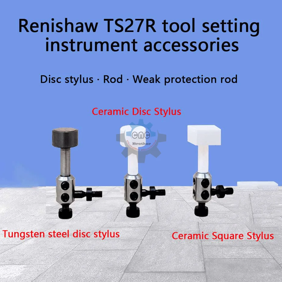 Renishaw Haas OTS AA 공작 기계 설정 프로브, 광학 약한 가드 바, 충돌 로드 A- 5003-5171 나사 로드 액세서리