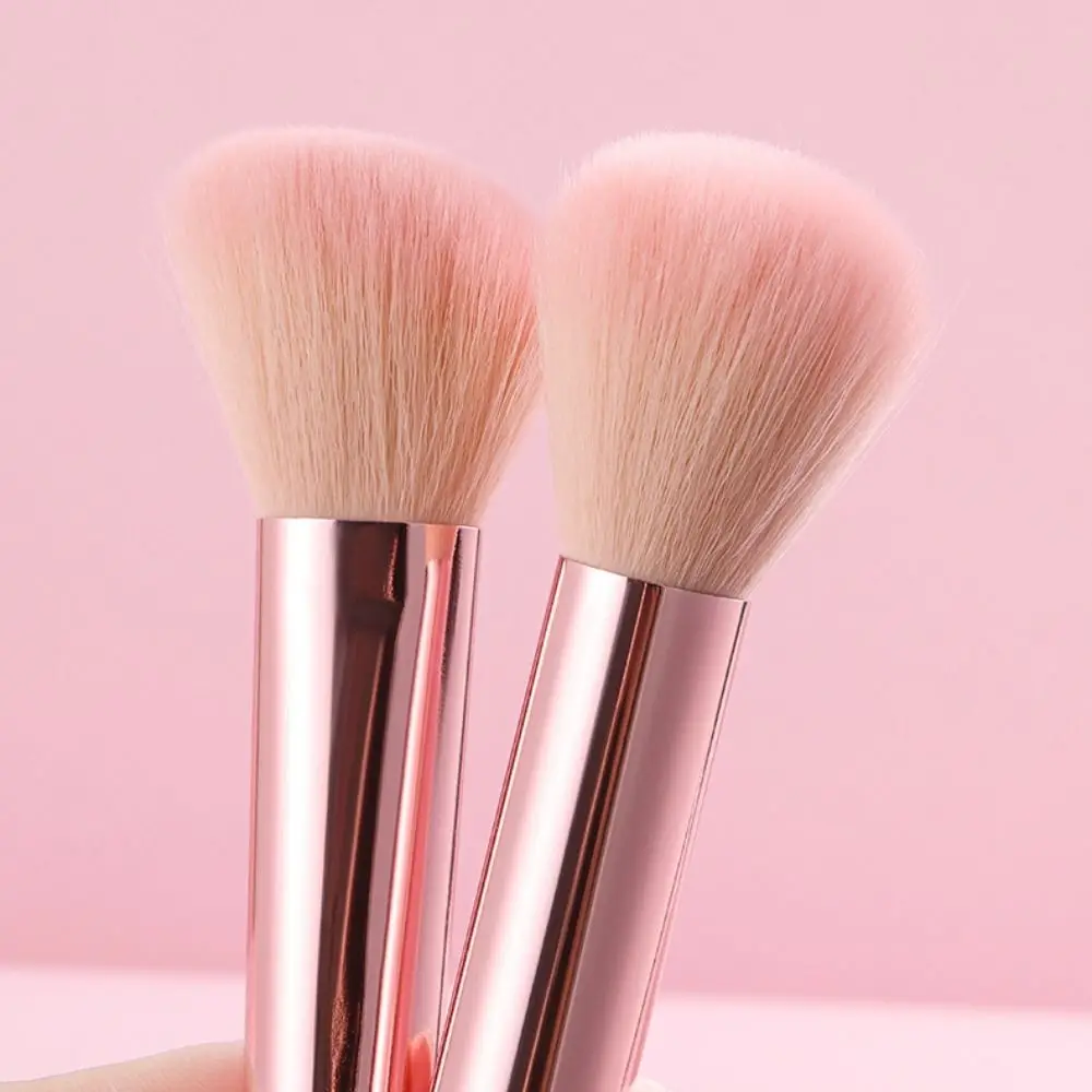6pcs Fashion Furry Makeup Brushes Set Soft Concealer Eyeshadow Powder Brush Cosmetic Tool Eye Shadow Cosmetic Brush Set Women