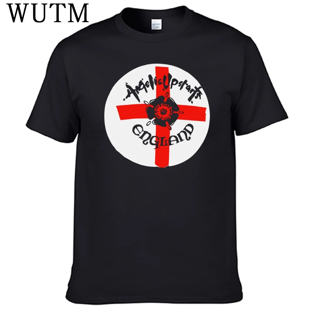 Camiseta Hot Angelic Upstarts, camiseta 100% de algodón para hombre