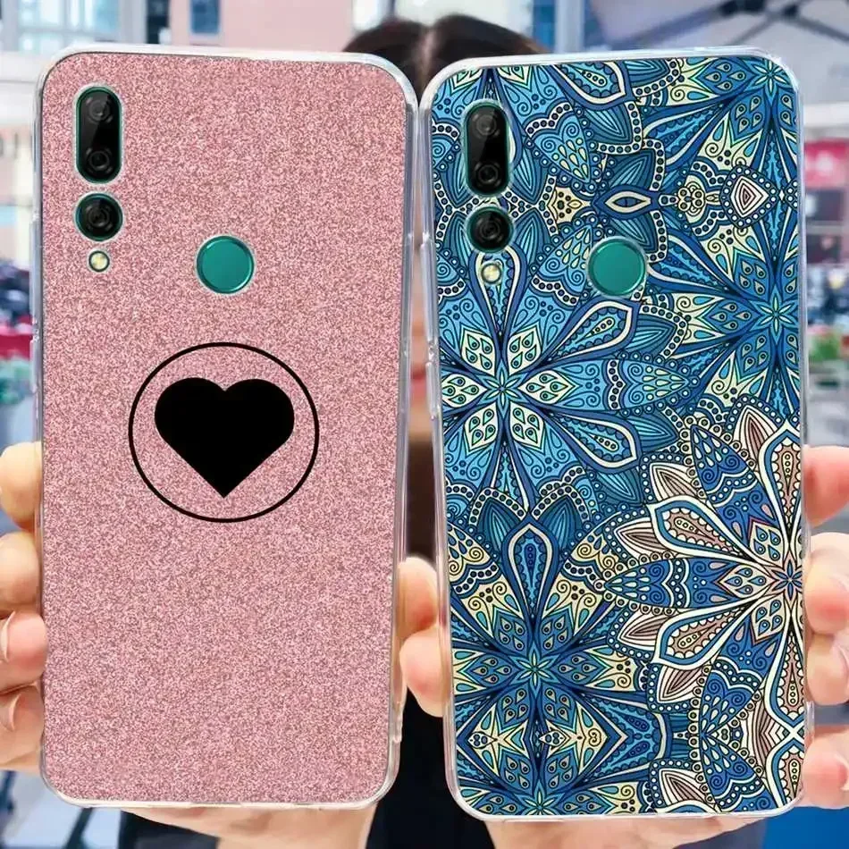 Voor Huawei Y9 Prime (2019) Case Huawei Y 9S Y9 2019 Elegante Bedrukking Zachte Siliconen Tpu Clear Cover Voor Huawei Y 9 9S Y9prime 2019