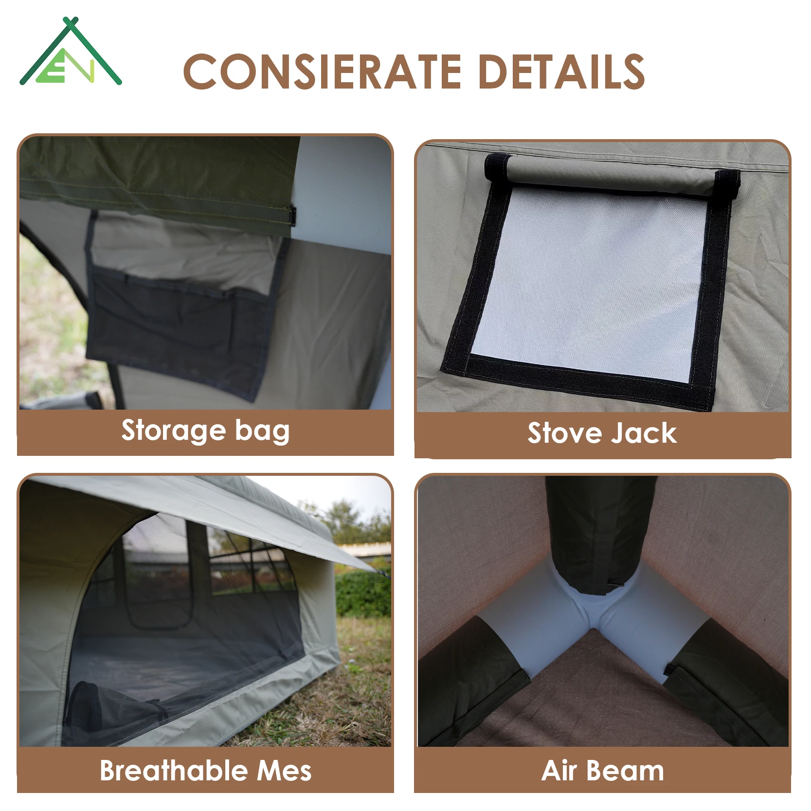 6.3sqm Four-season 600D Oxford Cloth Air Tent Camping Outdoor Inflatable Waterproof Foldable Lightweight House