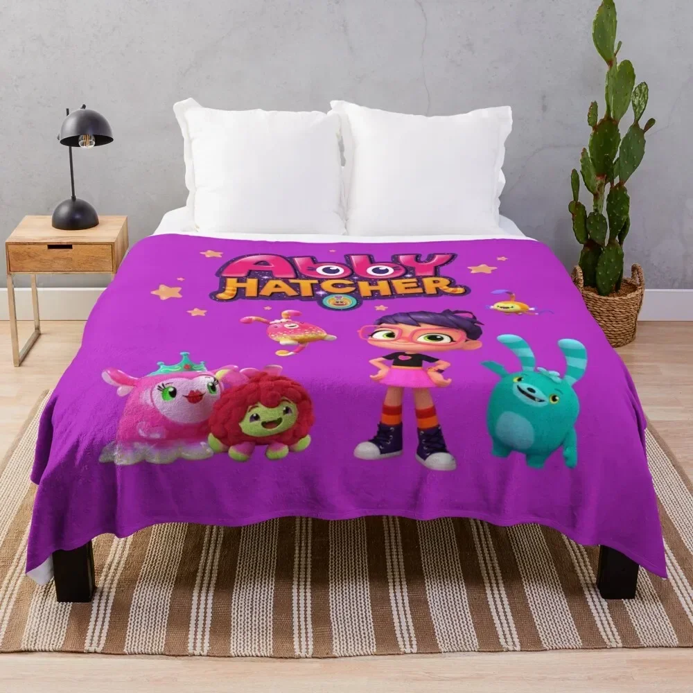 Abby Hatcher Team Throw Blanket Bed covers Summer Beddings Blankets