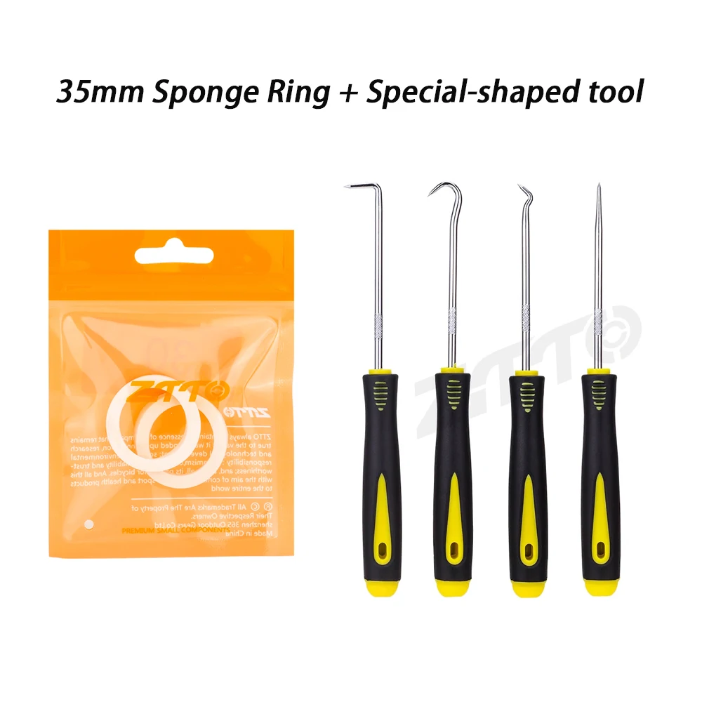 ZTTO 30/32/34/35/36/38/40 مللي متر دراجة شوكة ختم ممسحة أداة مجموعة دراجة تعليق النفط ختم سائق مزيل أدوات الغبار ختم النفط الإسفنج