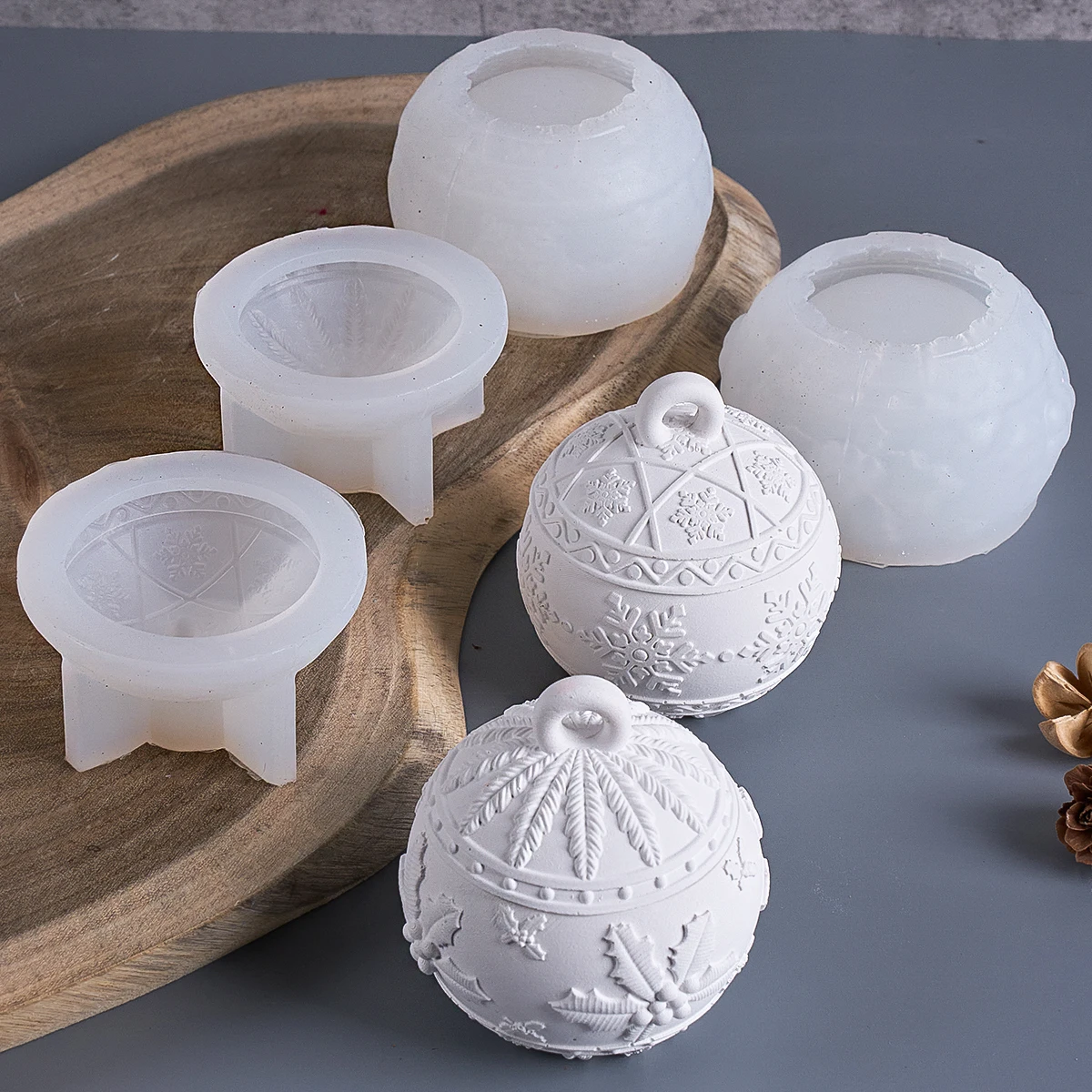 Christmas Round Ball Candle Ja - đánh giá và giá Candle Making Kit Xmas