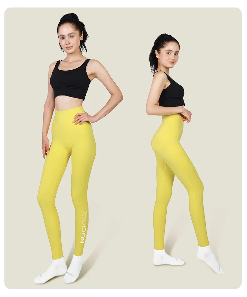 NUCKILY Nahtlose Radhose für Damen, gepolsterte Fahrrad-Leggings, hohe Taille, schnell trocknend, atmungsaktiv, Stretch, 3D-Pad, Rennrad-MTB-Fahrrad-Leggings – Detail 32