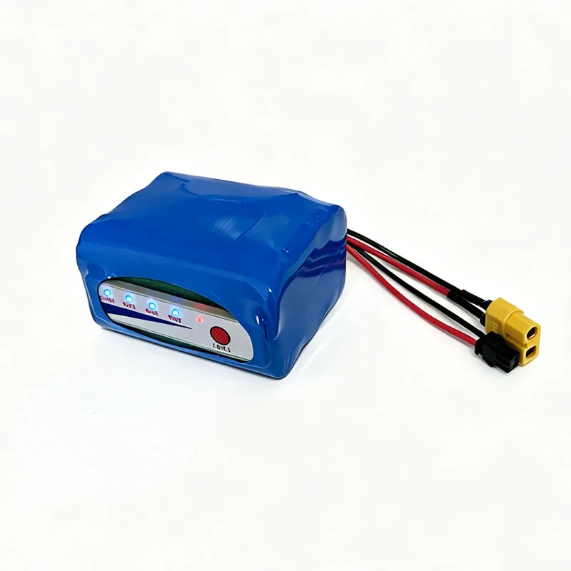 18650 Lithium Battery 3s2p 12v 12800mAh 11.1V/12.6V for Fish Finder Underwater Fishing Camera Portable Indicator Source