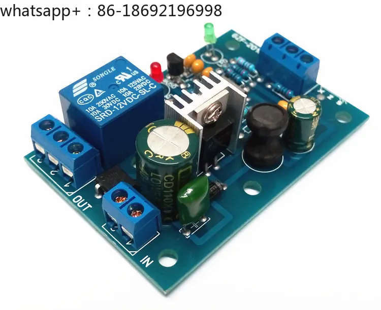 12V24V36V Well Water Tower Pool Automatic Pumping and Drainage Control Circuit Board, Water Tank Water Level Switch