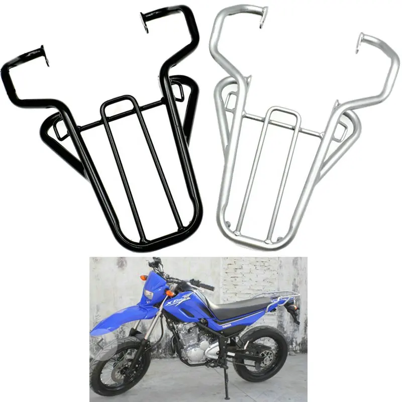 Motorcycle Cargo Shelf Bracket Rear Fender Rack For Yamaha XT 250 XT250 Serow 1985-2005 Travel Saddlebag Luggage