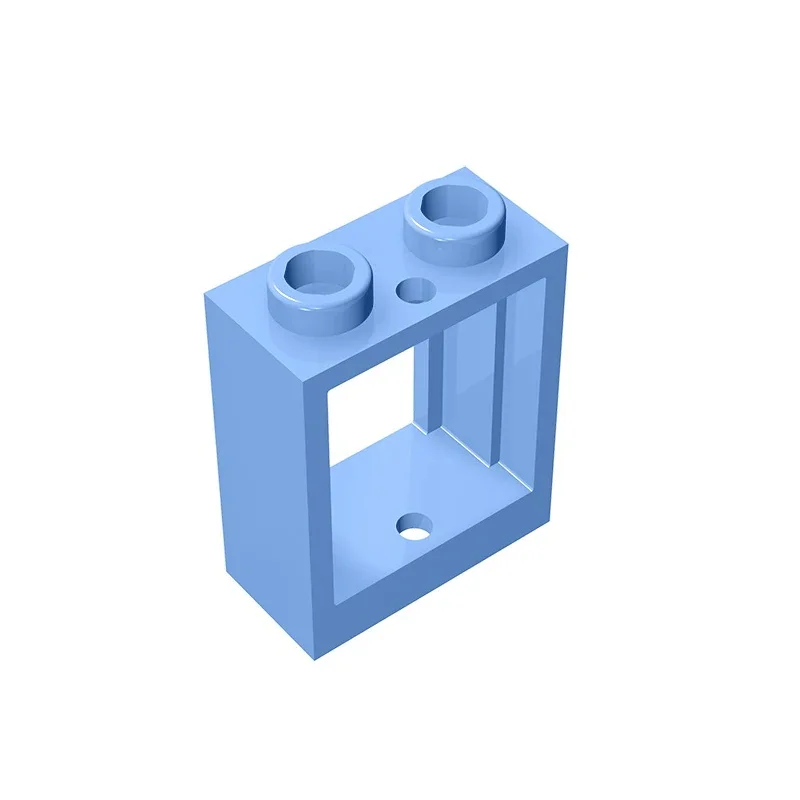 Kerangka GDS-783 1X2X2 - 1x2x2 jendela kompatibel dengan lego 60592 anak-anak DIY blok bangunan edukasi teknis