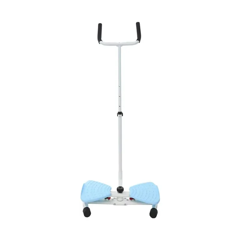 3-level Resistance Adjustment; Blue with White Base Swivel Base with Armrests Suitable for Indoor Use