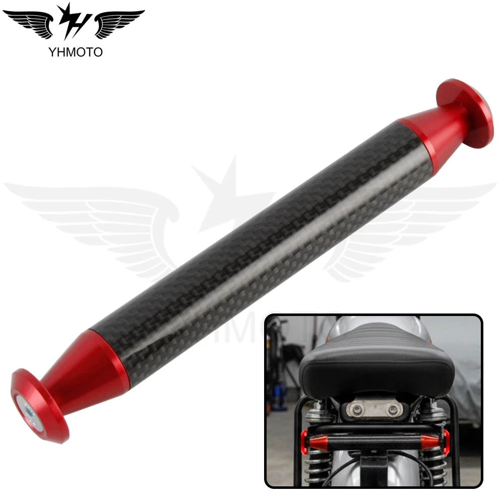 Motorcycle Carbon Fiber Handle Luggage Rack Lifting Handle For Simson S50 S51 S70 Motorradzubehör Gepäckträgerstange