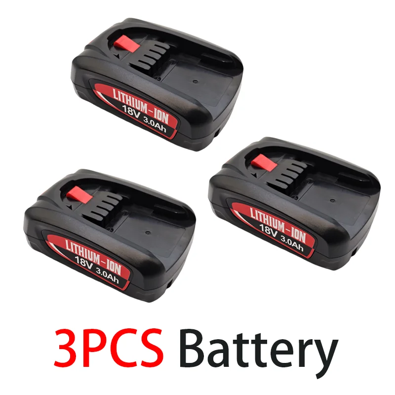 ?️ 18V 3.0Ah Voor Vervanging Li-Ion Batterij Voor Bosch Huis-Tuin PBA PSB PSR 18V Batterij PowerTools AL1880CV AL18815CV ? - afbeelding 1