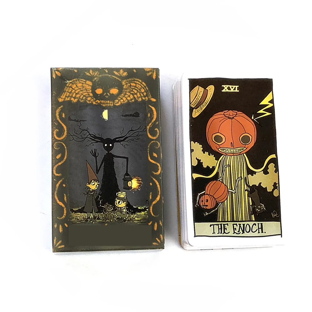 

Halloween Tarot Cards A 78 Deck Oracle English Visions Divination Edition Playing Games ,Halloween and Christmas Game Cards