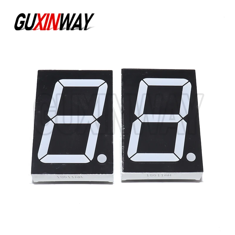 1pcs 1.8 inch led 7segment 1 Bit Digit Tube Red Common Cathode Digital 1.8inch LED display 7 Segment