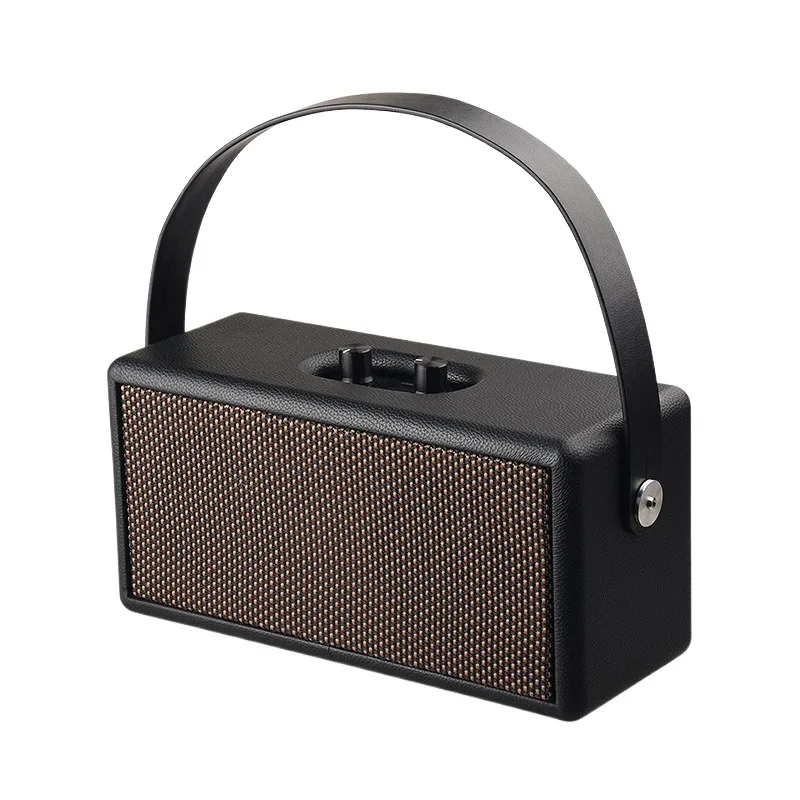 D30 Retro Dubbelhoorn Bluetooth Speaker Huishoudelijke Draagbare Draagbare Draagbare Speaker Nieuw