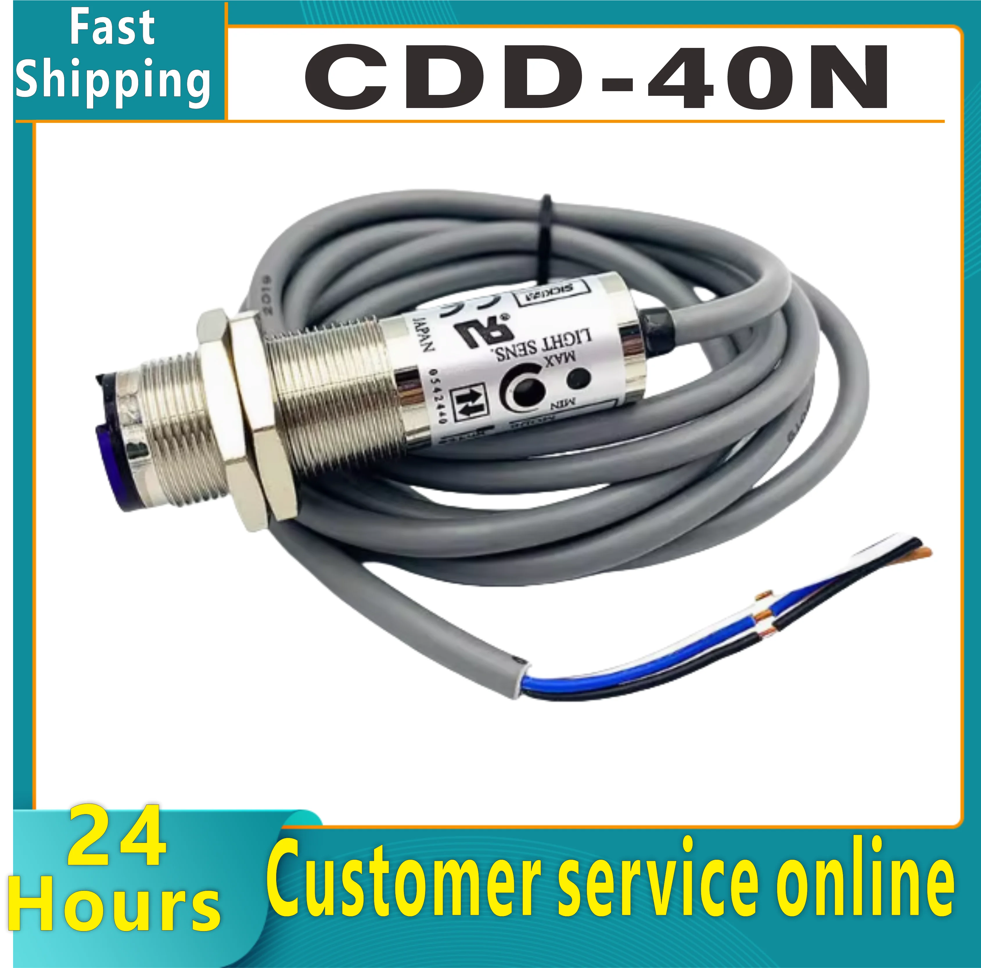 Оригинальный 5 шт. OPTEX Sick CDD-40N CDD-11N CDD-40P 11P DC 4-проводной NPN NO + NC фотоэлектрический датчик диффузного отражения
