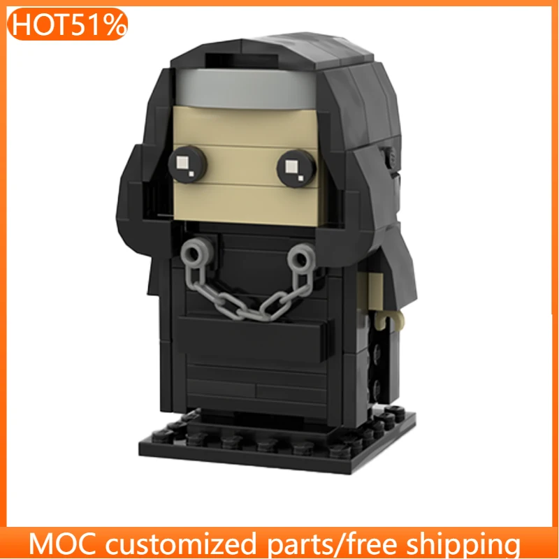 

129 PCS Brickheadz Style Hades Themed Block Head Figure MOC Customize Modular Building Block Brick Kids DIY Toy Birthday Gift